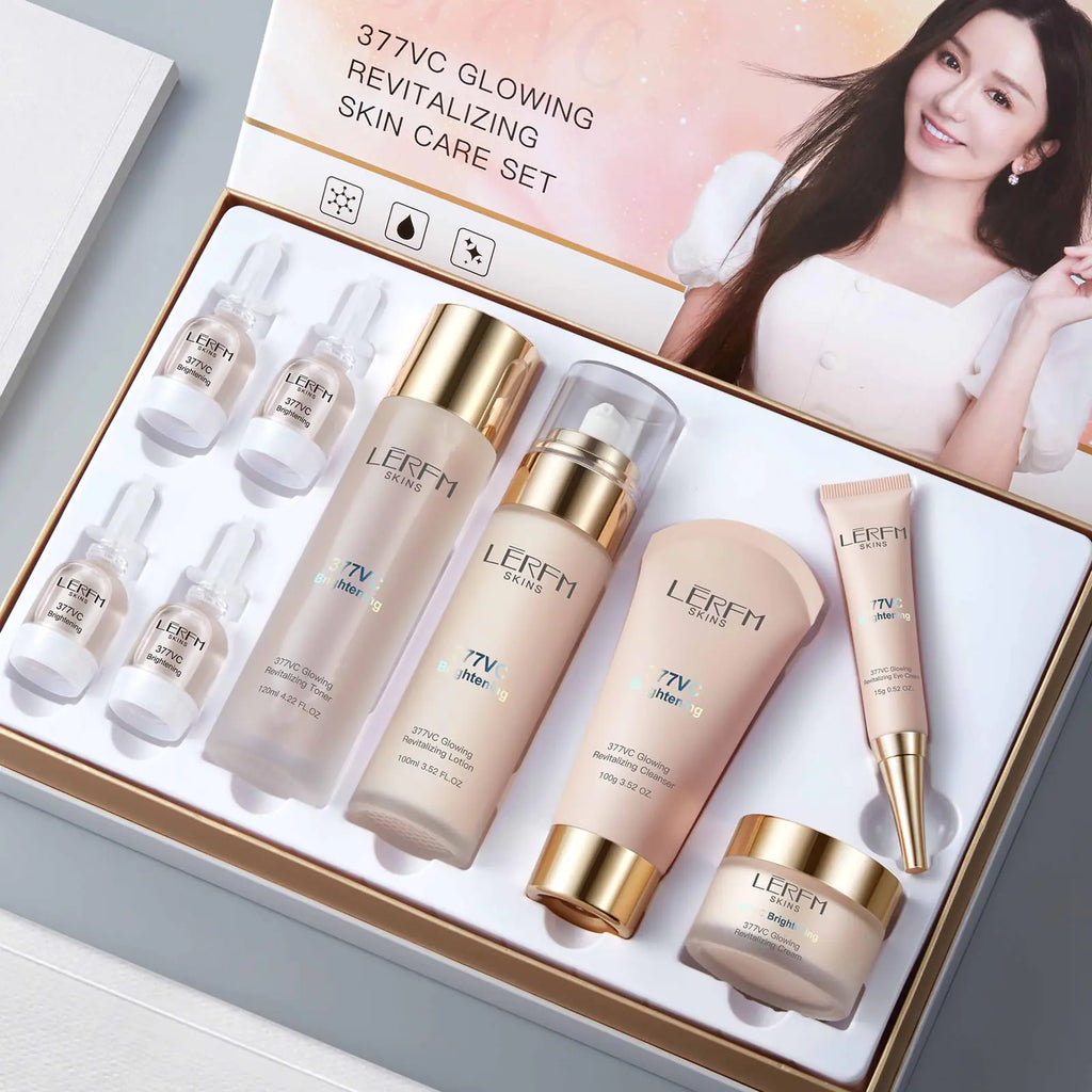 AESTHTANY LERFM 9-Piece Aloe Face Skincare Set